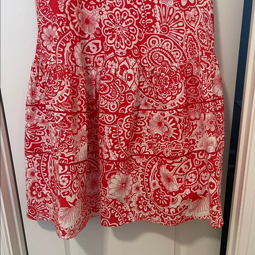 NWT! Tuckernuck/Hyacinth House and White Floral Midi Dress, Size Small - Picture 11 of 12